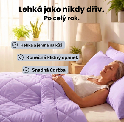 Zayro® přikrývka – lehká jako nikdy dřív, po celý rok